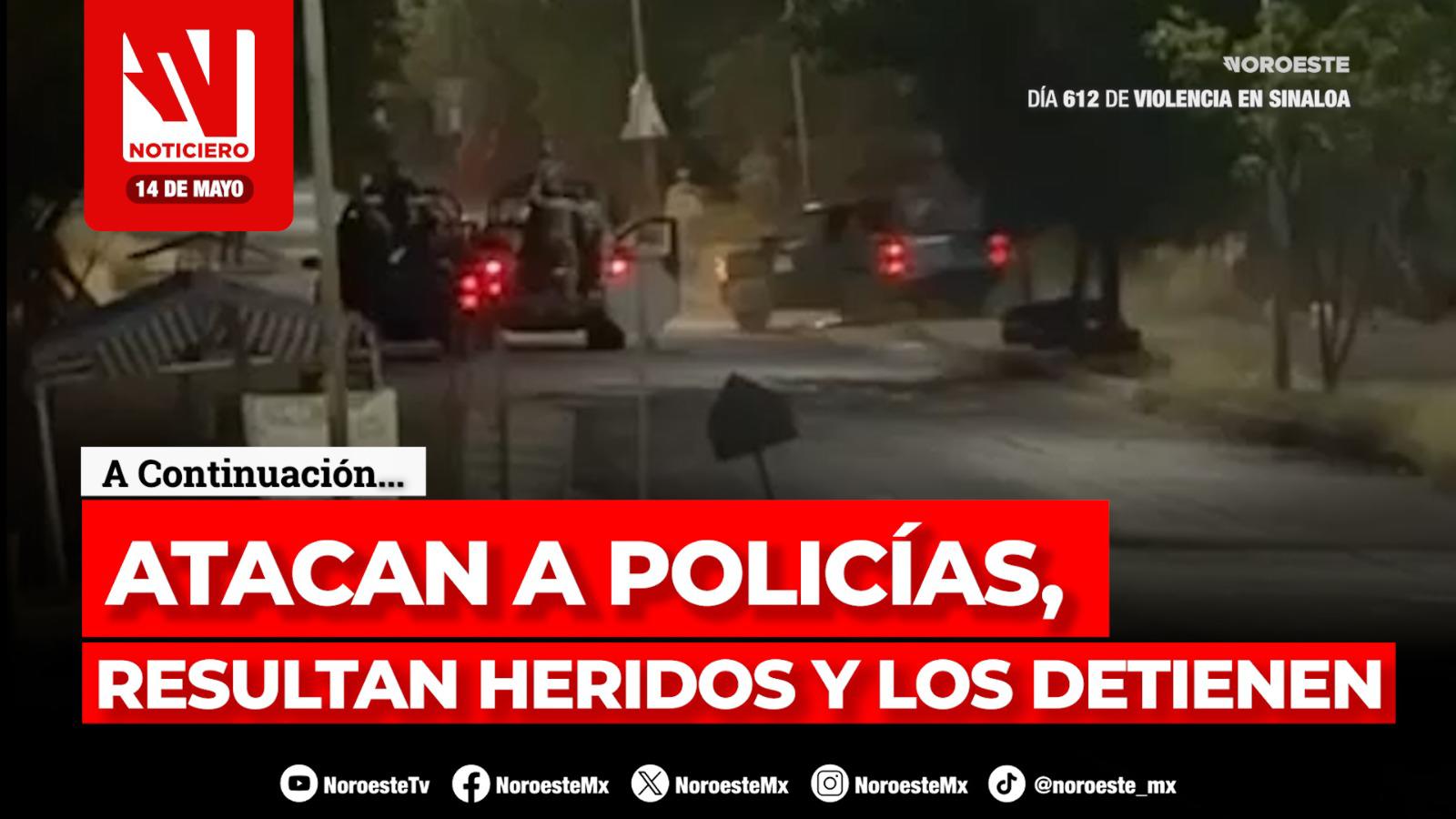 Este jueves, en Noticiero Noroeste: Tres civiles y dos policías resultan heridos en Culiacán