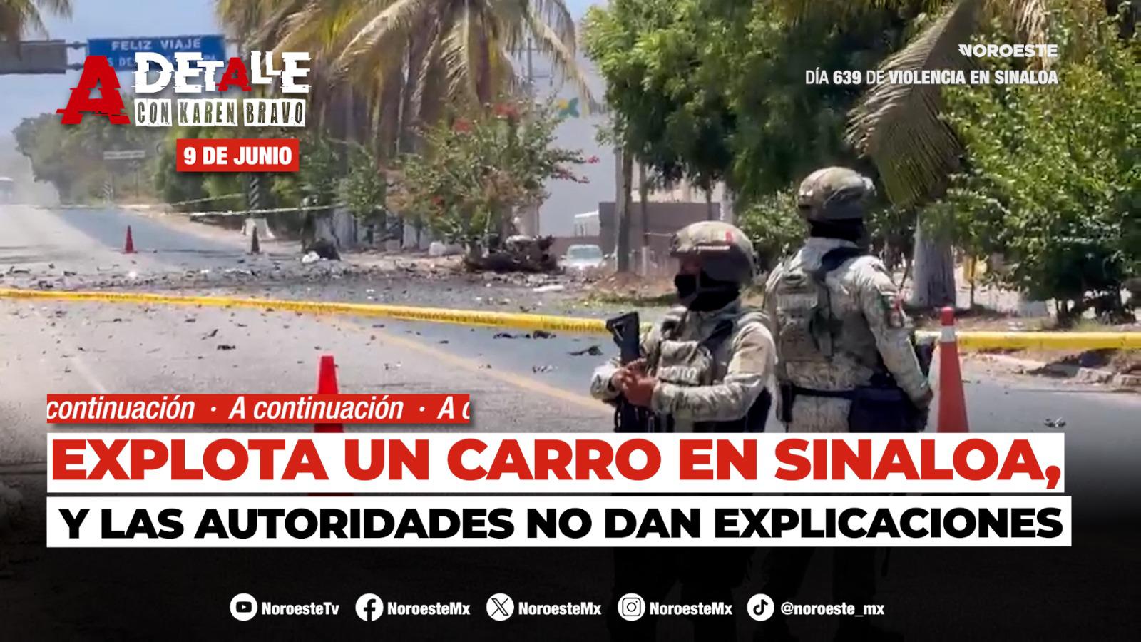 Este martes A Detalle: Gobernadora de Sinaloa evade explicar