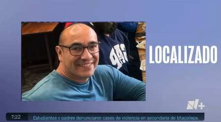 Localizan a periodista de Televisa extraviado a un costado de mina de Rosario