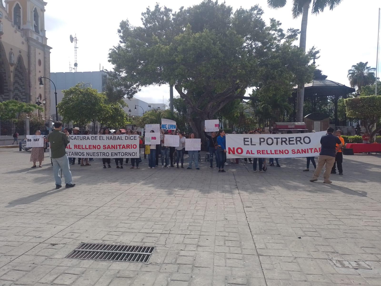 Comunidades del norte de Mazatlán protestan contra