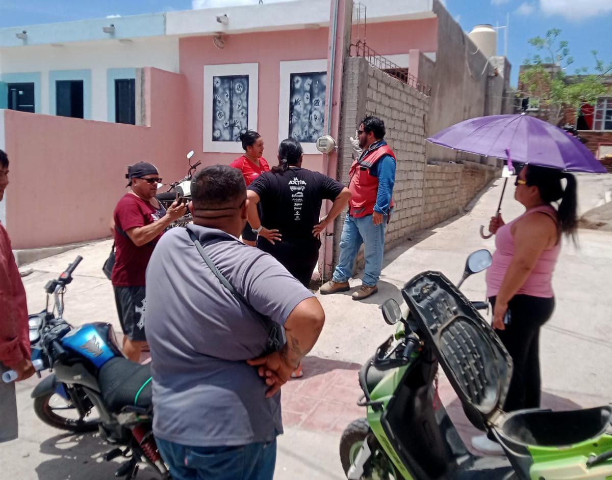 Vecinos de Rosario intervienen y evitan corte de luz a vecina amparada ante Profeco