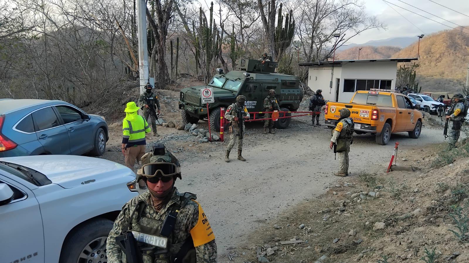 Rocha Moya supervisa rescate de mineros en Rosario; Sheinbaum está al tanto, dice