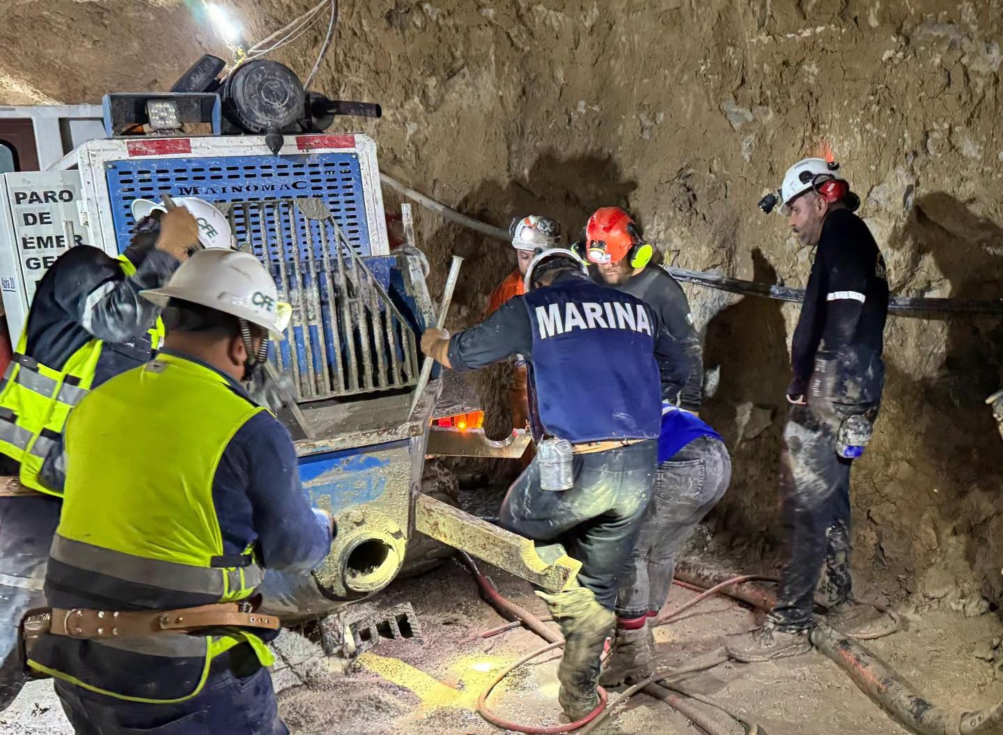 Continúan labores para encontrar a Isidro, desaparecido en la mina Santa Fe en Rosario