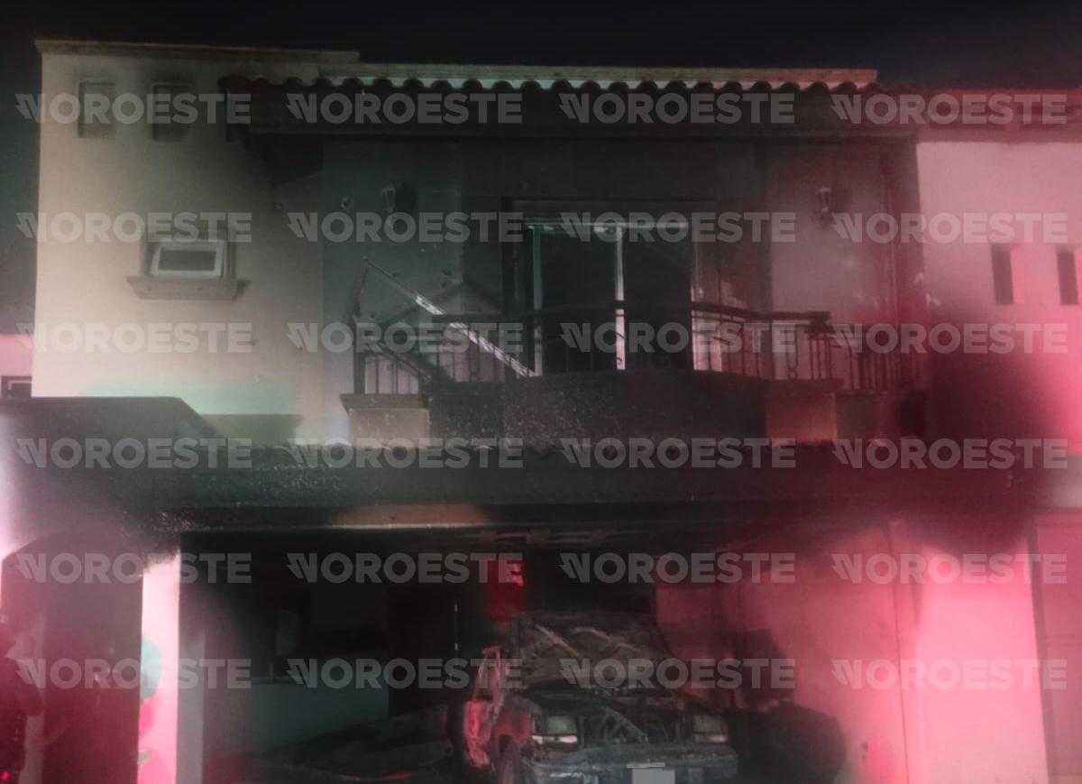 Atacan e incendian vivienda del sector Santa Aynes, en Culiacán