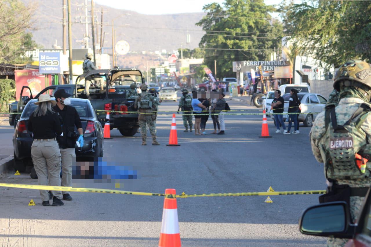 Segundo ataque armado del día en la Toledo Corro deja dos hombres muertos, en Culiacán